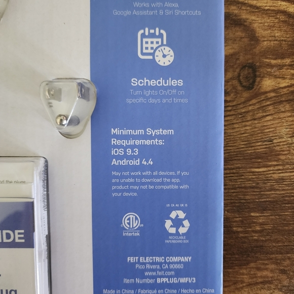 Feit Electric Smart Plugs 3-Pack NWT - Picture 16 of 16